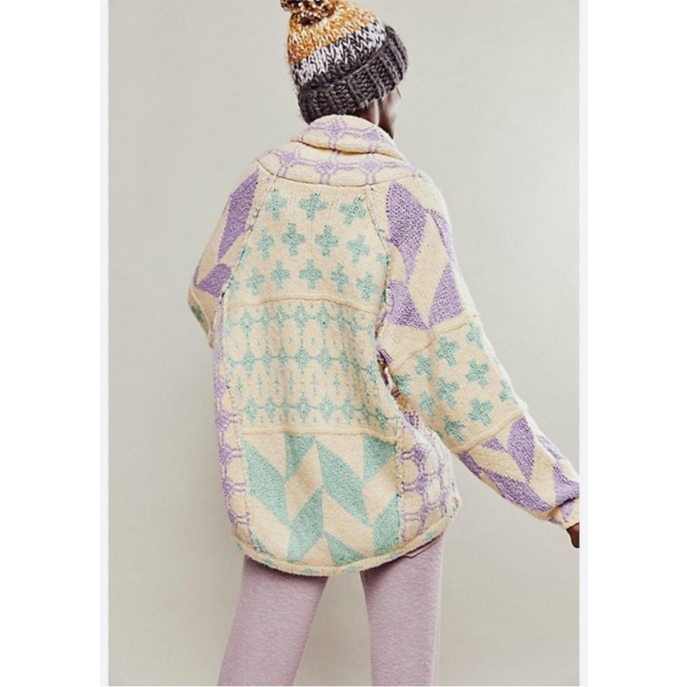 FREE PEOPLE Bright Optimistic Cardi - Picture 4 of 8